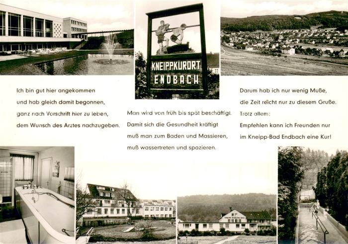 Endbach Gladenbach Teilansichten Kneipp-Bad Spruch