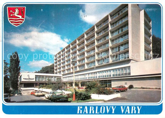 Karlovy Vary Karlsbad Lezenske sanatorium Sanssouci