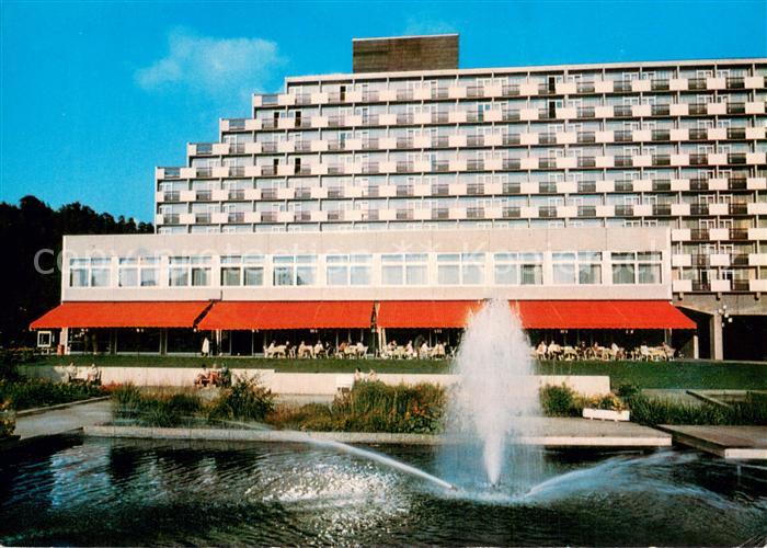 Bad Lauterberg Revita Hotel- und Kurzentrum Aussenansicht m. Springbrunnen
