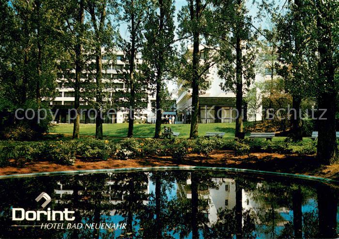 Bad Neuenahr-Ahrweiler Hotel Dorint Aussenansicht m. Teich u. Park