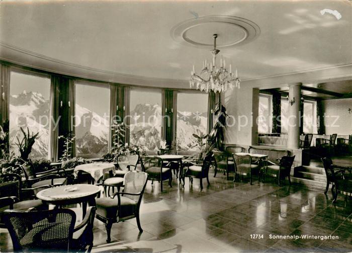 Sonthofen Oberallgaeu Sonnenalp-Wintergarten