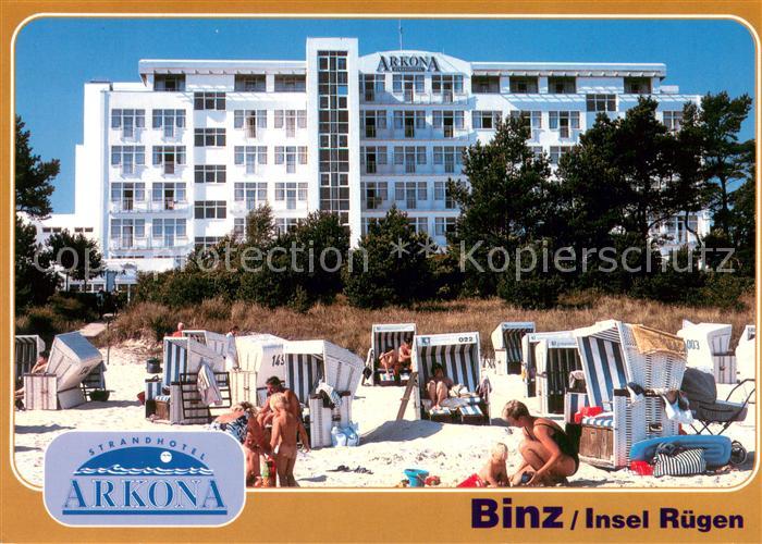 Binz Ruegen Strandhotel Arkona Strand