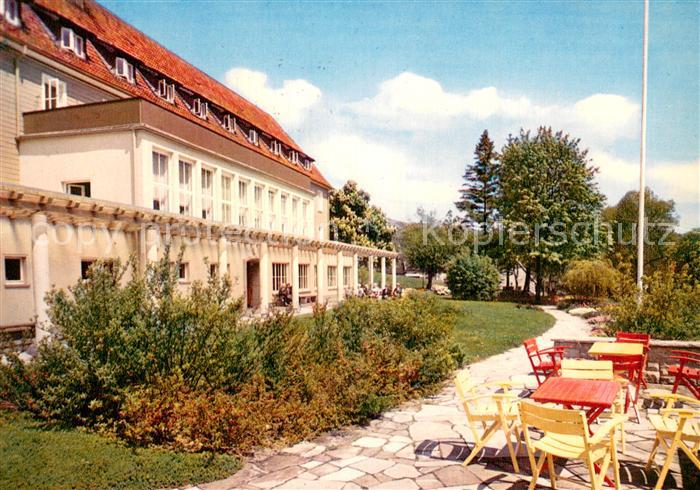 Clausthal-Zellerfeld Goslar Niedersachsen Eisenbahnerheim Festenburg Aussenansic
