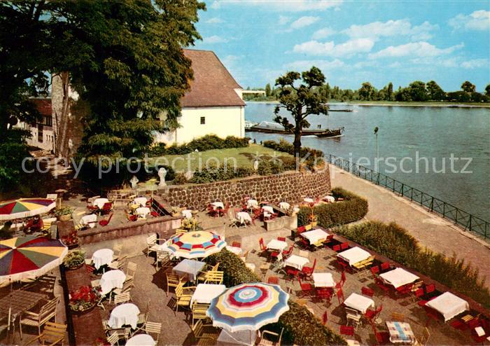 Rodenkirchen Koeln Hotel-Cafe-Rest. Der Kahlshof Rhein-Terrasse