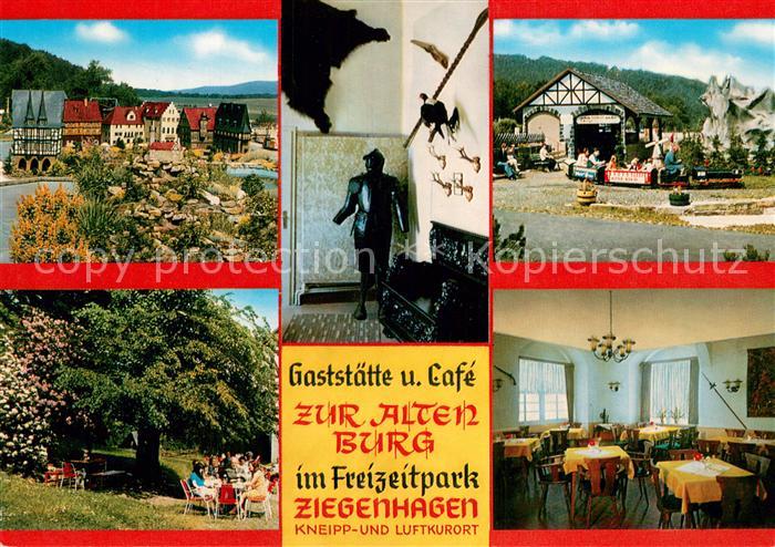 Witzenhausen Gaststaette u. Cafe Zur Alten Burg im Freizeitpark Ziegenhagen