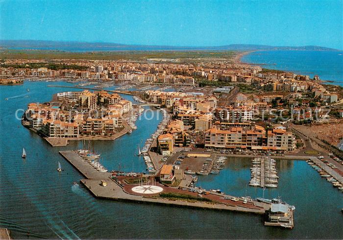 Cap-d Agde Fliegeraufnahme