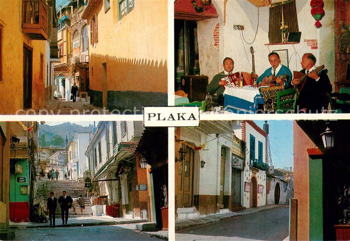 Plaka Athens Gassenansichten