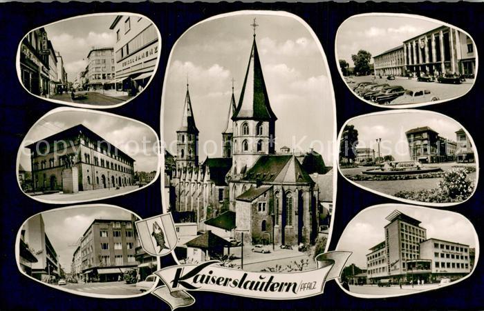 Kaiserslautern Ortsansichten mit Kirche