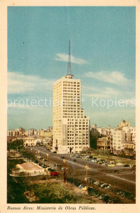 Buenos Aires Ministerio de Obras Publicas