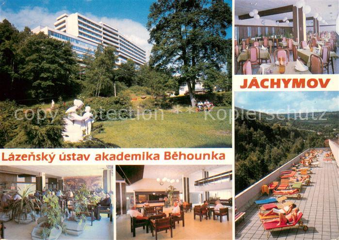 Jachymov Sankt Joachimsthal Lazensky ustav akademika Behounka Sanatorium