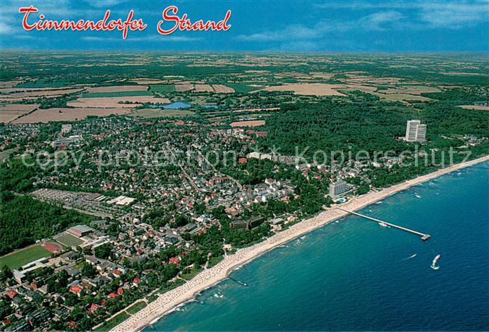 Timmendorfer Strand Fliegeraufnahme