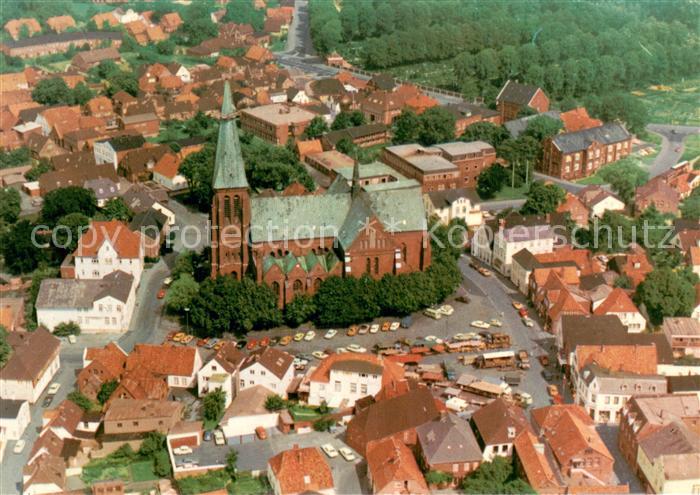 Meldorf Ortszentrum mit Kirche