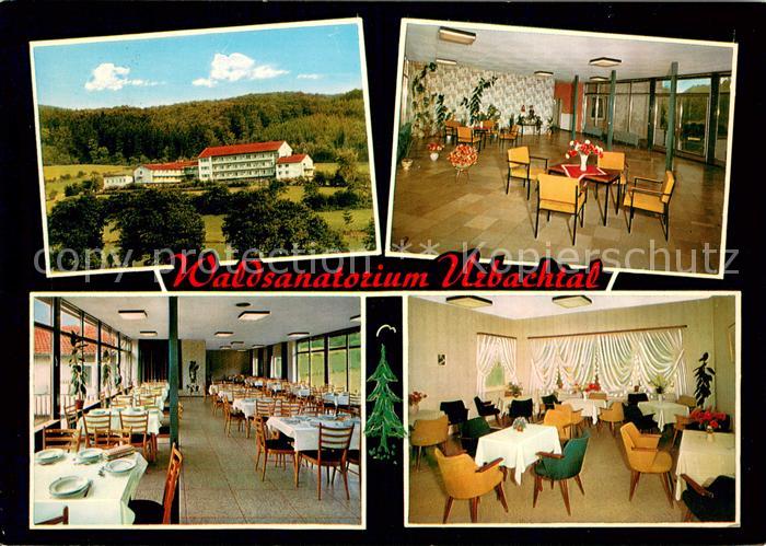 Neukirchen Knuellgebirge Waldsanatorium Urbachtal Gastraeume