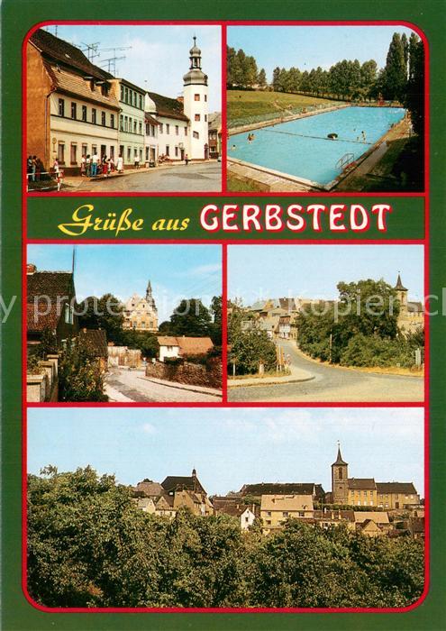 Gerbstedt Kirche Freibad Schloss Strassenpartie