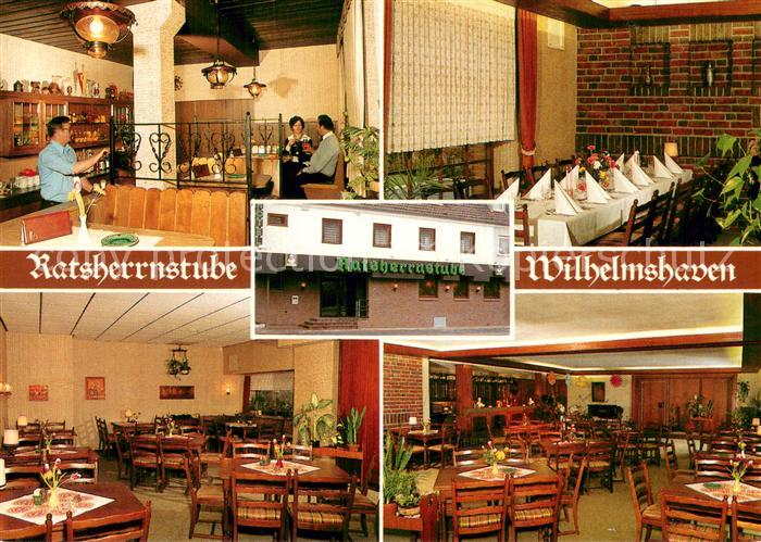 Wilhelmshaven  CITY Ratsherrnstube Hotel Restaurant Gastraeume