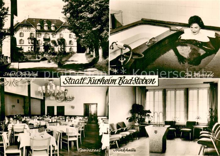 Bad Steben Staatl Kurheim Im Moorbad Speisesaal Trinkhalle