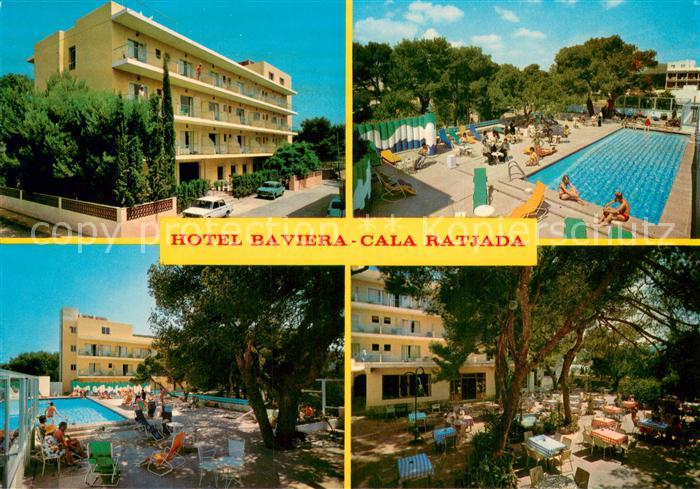 Cala Ratjada Mallorca Hotel Baviera Pool Gartenterrasse