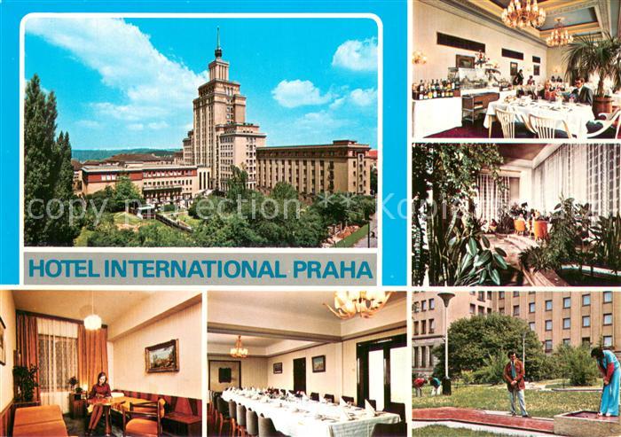 Praha Prahy Prague Hotel International Praha Gastraeume Minigolf