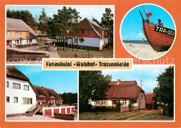 Trassenheide Usedom Ferienhotel Waldhof Strand Gaststaette Altes Fischerhaus