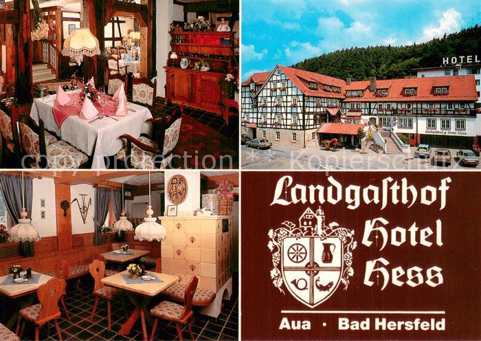 Aua Landgasthof Hotel Hess Gastraeume