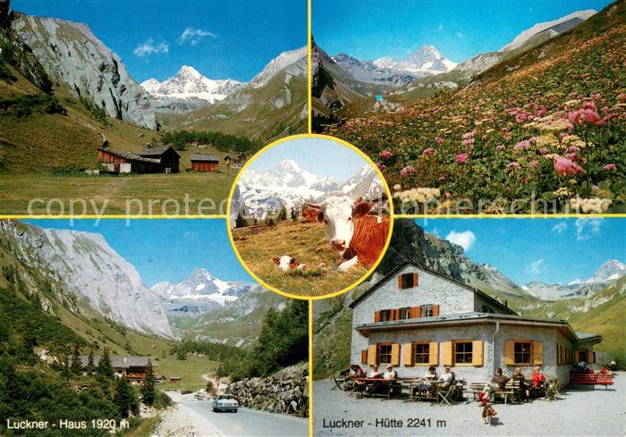 Kals Grossglockner Panorama Luckner Haus Luckner Huette