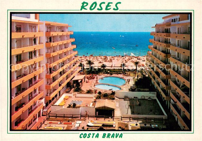 Roses Costa Brava Holidays Center Pool und Strand