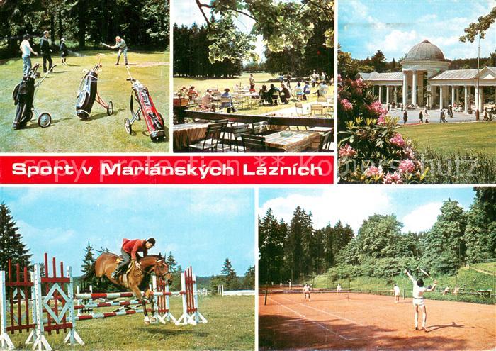 Marianske Lazne Sport v Marianskych Laznich Golf Springreiten Tennis