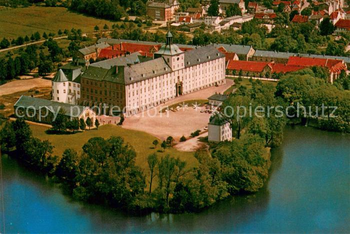 Schleswig Schlei Schloss Gottorf mit Burgsee Fliegeraufnahme