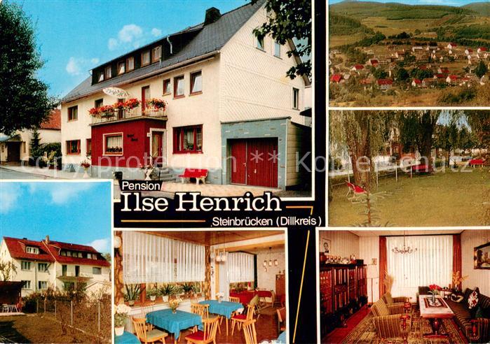 Steinbruecken Pension Ilse Henrich Gaststube Zimmer Panorama