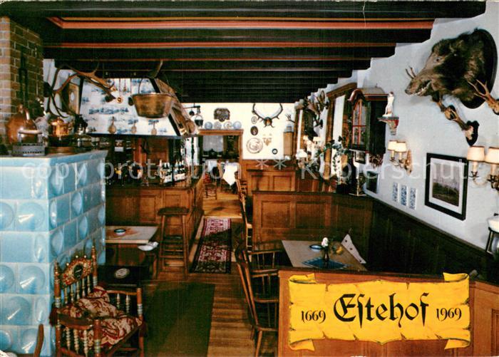 Estebruegge Gaststaette Estehof Gaststube