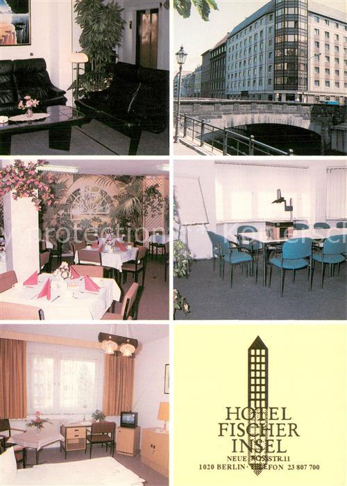 BERLIN  CITY Hotel Fischer Insel Gastraeume Zimmer