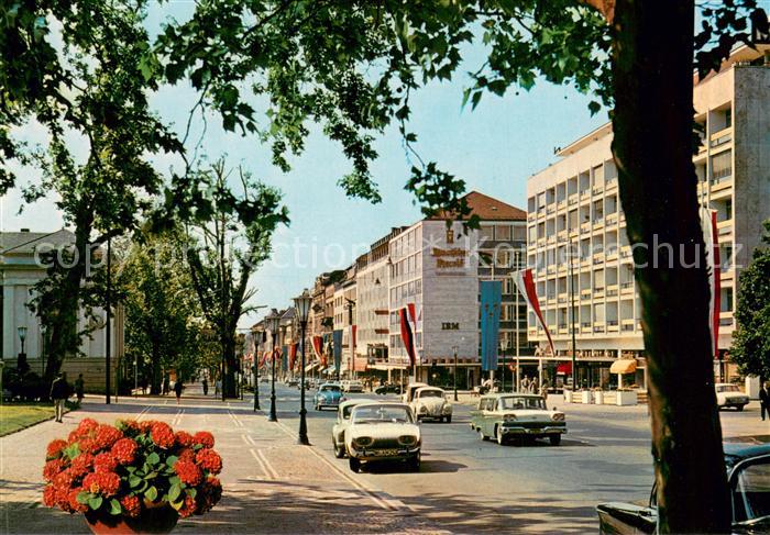 Wiesbaden Wilhelmstrasse am Kurviertel