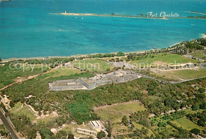 Nassau Bahamas Fort Charlotte Fliegeraufnahme