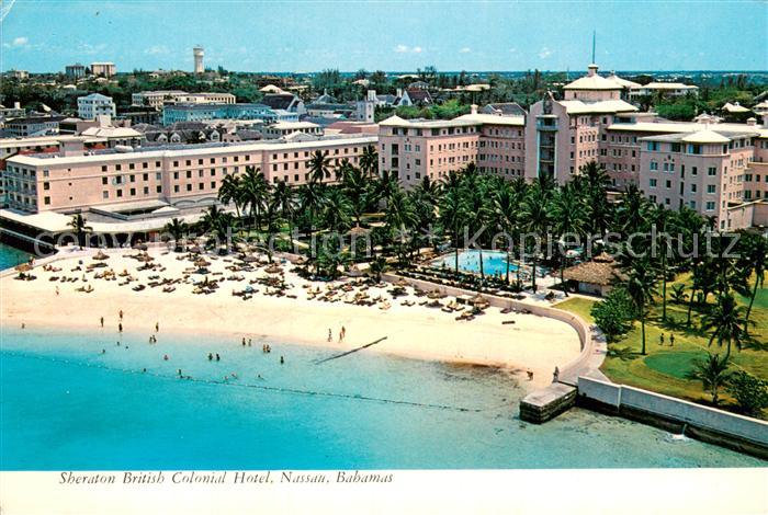 Nassau Bahamas Sheraton British Colonial Hotel Flieger