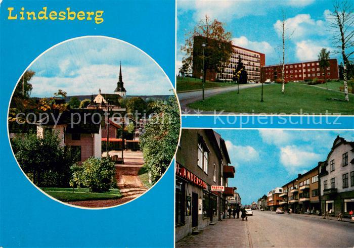 Lindesberg Motiv fran Kyrkberget Lasarettet Kristinavaegen