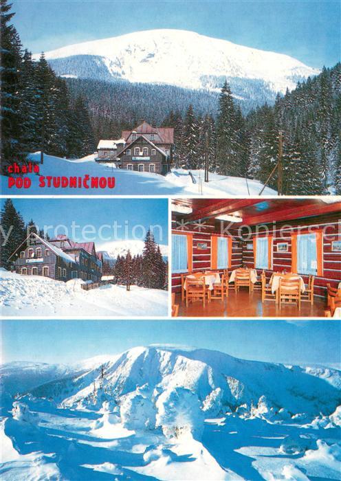 Riesengebirge Krkonose Karkonosze Chata pod Studnickou Panorama