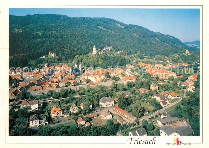 Friesach Kaernten Fliegeraufnahme