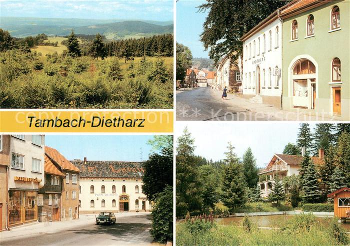 Tambach-Dietharz Ebertswiese Wilhelm Pieck Str Hotel Zum Lamm Haus am Schwanente