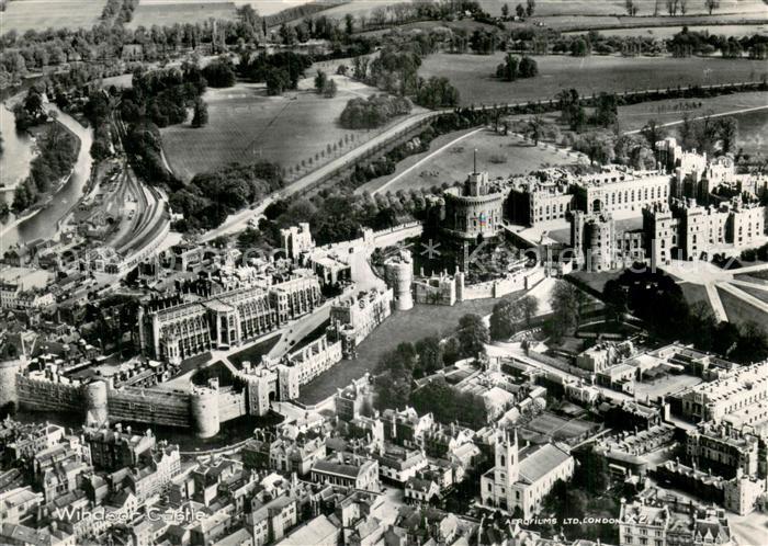 Windsor  Castle London Fliegeraufnahme