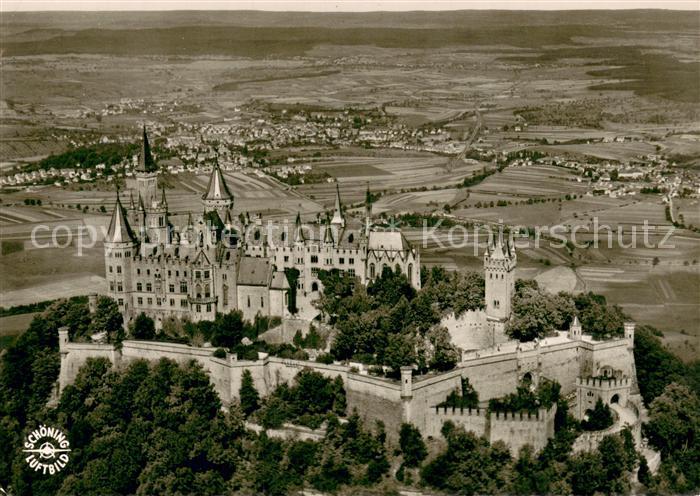 Hechingen Burg Hohenzollern Fliegeraufnahme