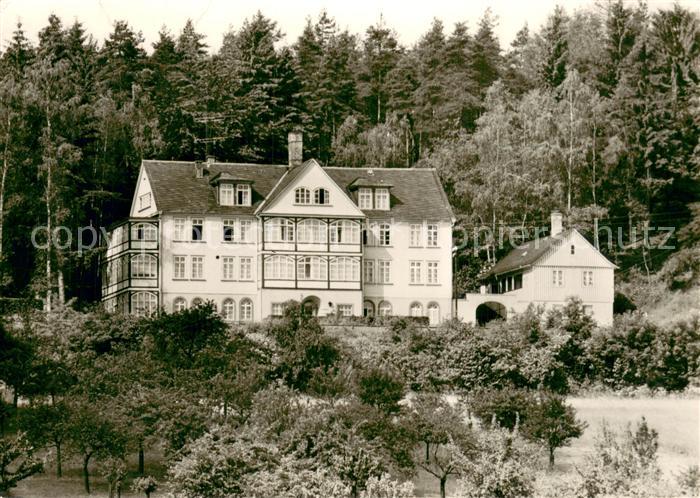 Frankenhain Thueringen Kurheim der VdN Erich Hertel