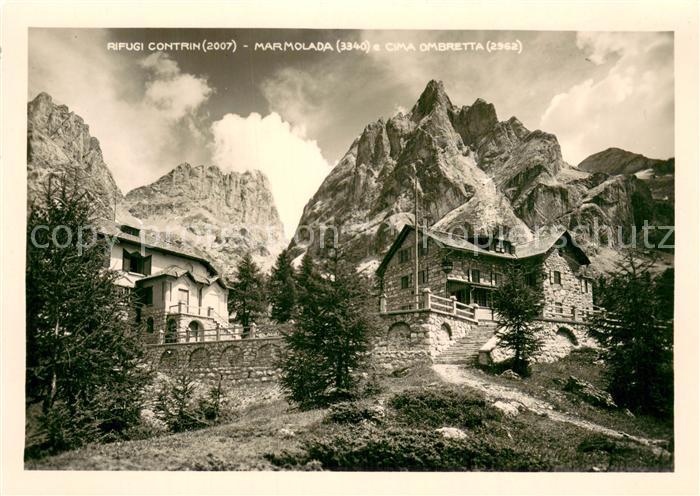 Marmolada 3340m Trentino Rifugi Contrin e Cima Ombretta