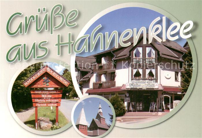 Hahnenklee-Bockswiese Harz Hotel Walpurgishof Ortstafel