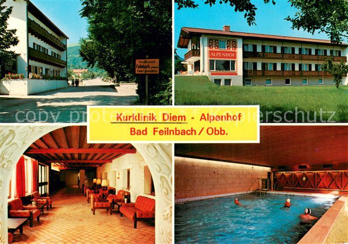 Bad Feilnbach Kurklinik Diem Alpenhof Flur Hallenbad