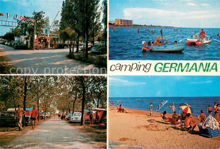 Cavallino Lido Venezia IT Camping Germania Strand Allee Bootspartie