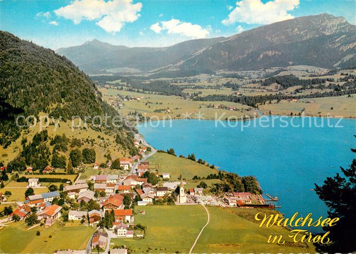 Walchsee Tirol Fliegeraufnahme