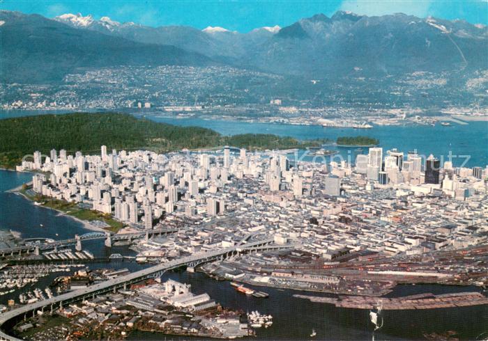 Vancouver BC Canada Fliegeraufnahme