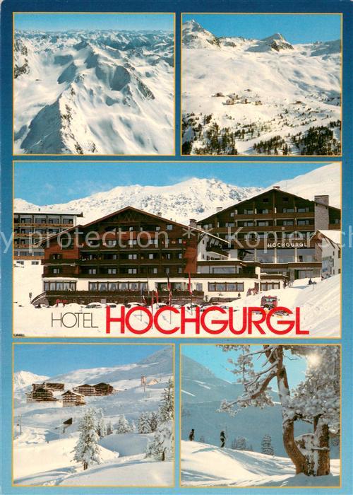 Hochgurgl Hotel Hochgurgl Fliegeraufnahmen Winteridylle