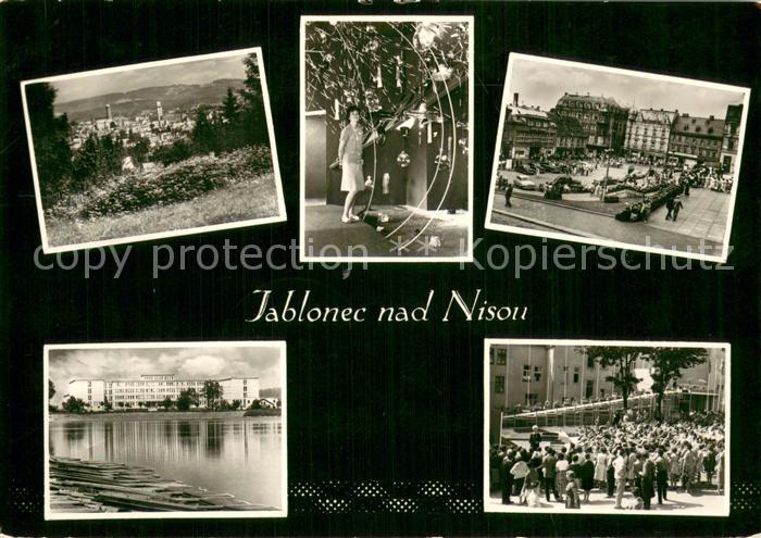 Jablonec nad Nisou Gablonz Neisse CZ Teilansichten