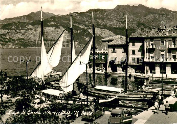 Malcesine Lago di Garda Il porto